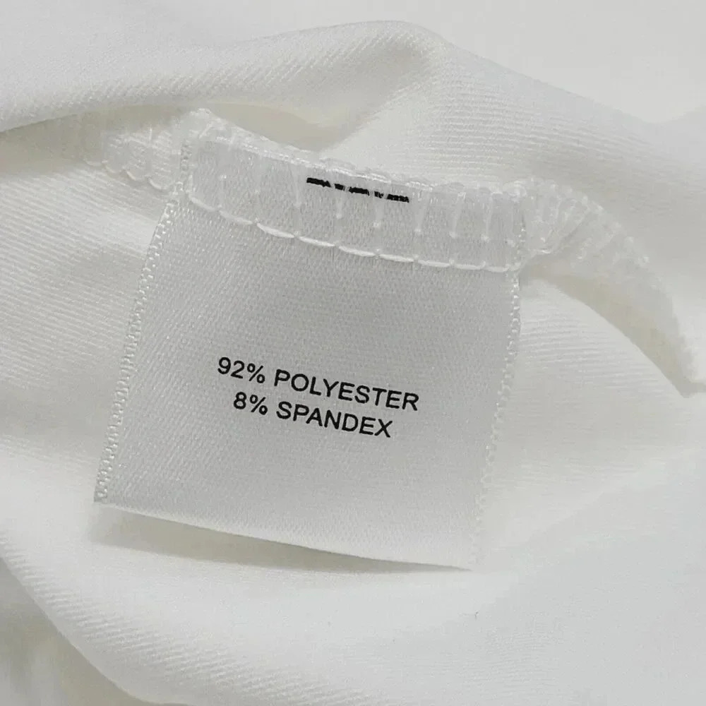 NWT Peter Millar Summer Comfort Mens Polo Shirt L White Polyester/Spandex 23CT - Picture 6 of 9